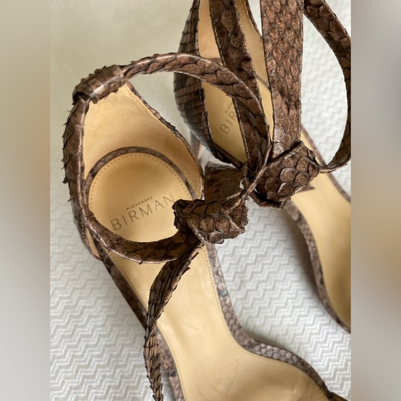 Alexandre Birman Clarita 75 Python sz 41 - Picture 3 of 7